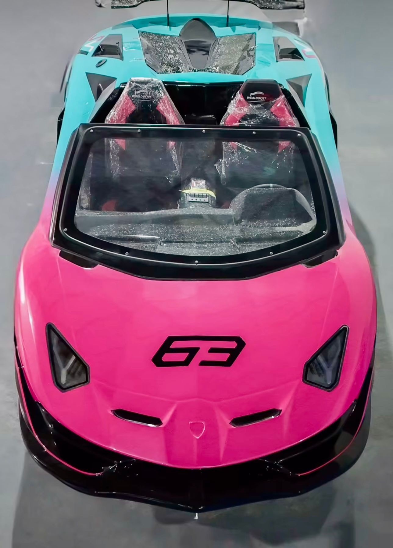 Jet Car Lamborghini SVJ